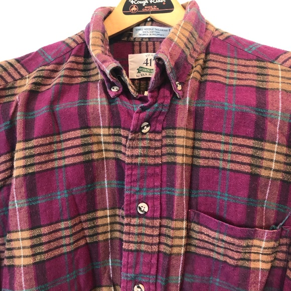 Vintage Fall Flannel size M - Picture 4 of 5